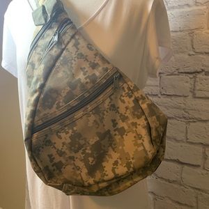 Sand Camo Sling bag cross body